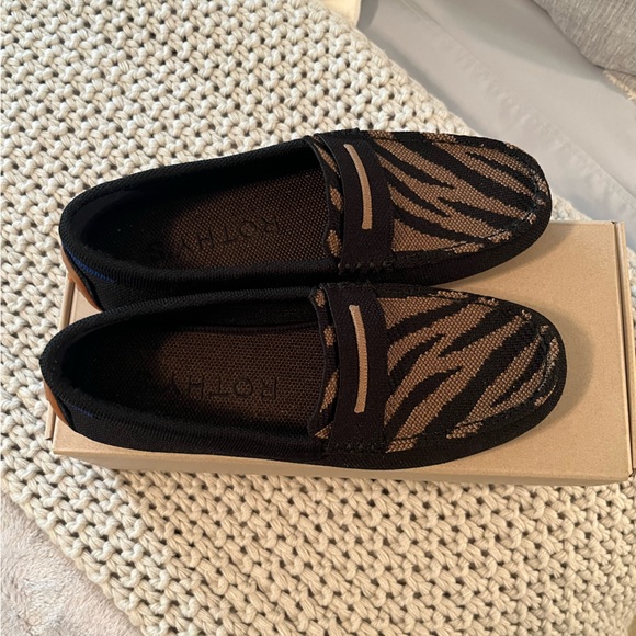 Rothy’s The Driver in Dark Zebra - Picture 3 of 5